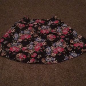 Floral Skater skirt